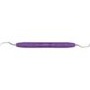 Amazing Gracey™ Curette – # 5/6, Rigid, Purple Resin Handle, Double End 