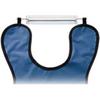 Tablier Cintre pour tablier standard – acier inoxydable enduit de blanc, 15"x 2" - Standard Apron Hanger – White-Coated Stainless Steel, 15" x 2"