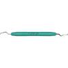 Amazing Gracey™ Curette – # 17/18, Extended Reach Mini, Green Resin Handle, Double End 