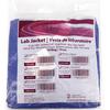 Braval® Lab Jacket – Material Approved for AAMI Level 3, Latex Free, Hip Length, Dark Blue, 10/Pkg - Extra Large