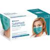 Masques à boucles auriculaires SafeMask® Premier Elite – ASTM niveau 3, sans latex, 50/emballage - Teal