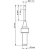 Sagemax NexxZr® CAD/CAM Milling Tools for imes-icore - Uncoated, 6 mm, 2.5 mm
