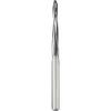 Fraise au carbure Zekrya – Serrage par friction, diamètre de tête de 1,6 mm, longueur de tête de 11 mm, diamètre de pointe de 0,8 mm, 5/emballage