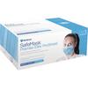 Masques à boucles auriculaires SafeMask® Premier Elite™ ProShield avec visière – ASTM niveau 3, sans latex, 25/emballage - Blue